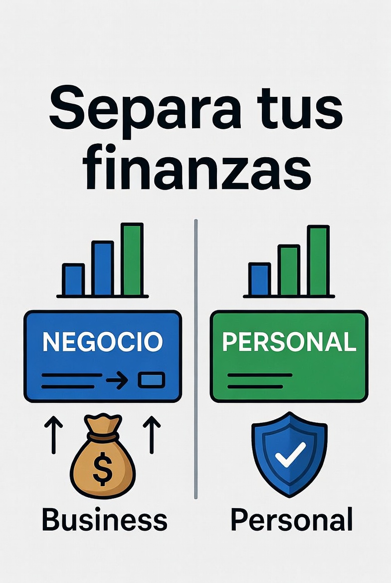 Separá tus finanzas en Negocio y Personal